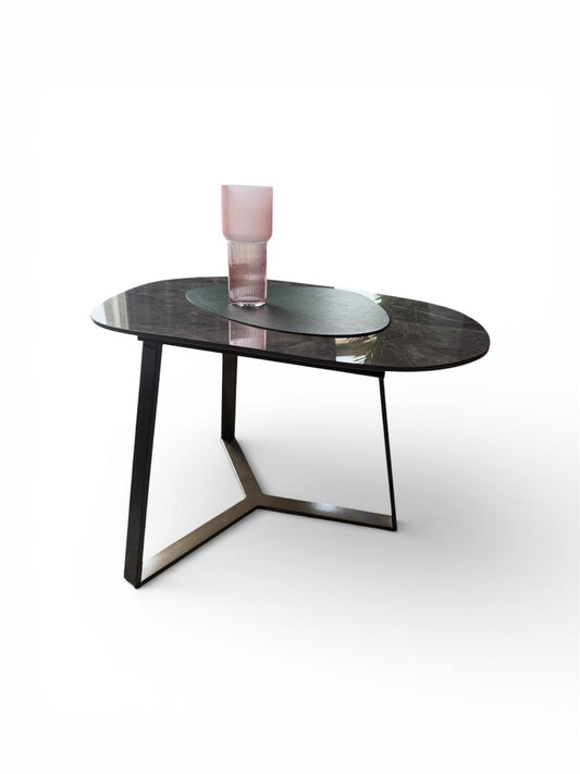 Modern Marble Accent Side Table